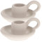 Alipis 2 Stücke Keramik Kerzenhalter Hochzeitsdekor Konische Kerzenhalter para Mesa De Tealight Kerzenbecher Kerzenhalter Tasse Kerzenhalter Restaurant Dekor Hause Tisch Dekor