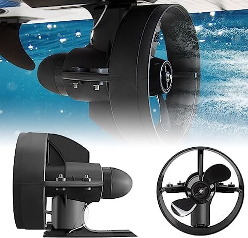 UPIKIT Pinna elettrica a Batteria, Pinna da Surf e SUP Pinna elettrica a Batteria Stand Up Paddle Board Motore 12V Fino a 2,5 Ore Tavola da Surf Kayak Tavola da Surf Ricaricabile per tavola da Surf