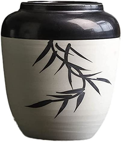 Skulpturenvase HH-CC Vase Vase Steinzeugvase Desktop-Dekoration Home Retro-Dekoration Kunsthandwerk