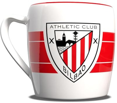CyP Brands- Athletic Club, Taza, Desayuno, Tazas Originales, Color Rojo, Producto Oficial