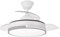 FABRILAMP Ventilador Dc Papiro Mini 45w Blan/gris 3asp.91d 5980lm Remot+temporiz+memoria