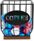 Porta capsule caffè, porta cialde caffè, Grande capacità cestello porta caffè, metallico porta capsule per contenitori bicchieri K, capsule, filtri caffè, portacapsule dolce gusto 16×12×17cm