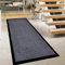 Fit Even Washable Rubber Runner Rug – Outdoor & Indoor Heavy Duty Non-Slip Runner Rug for Kitchen Garden, Inside & Outside Floor Mats, Waterproof and Dirt Trapper Entrance Rug (Grey, 60x180 cm)