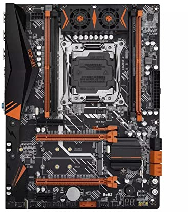 Placas Base de Ordenador Fit For Huananzhi x99 Tarjeta Madre LGA 2011-3 Todas Las Series DDR4 RECC128GB M.2 PCI-E NVME NGFF ATX Plato Principal del Servidor