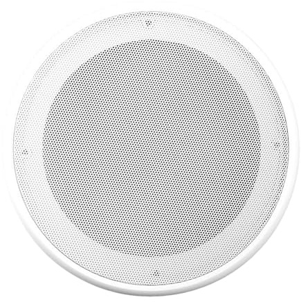 Car Speaker Grill – Decorative Metal Speaker Cover | 4-8 Inch Round Grill - White Protective Mesh For Car Audio – Vehicles Speakers Grills Mesh, Round Speakers Guard For Travel Commuting Business Trip