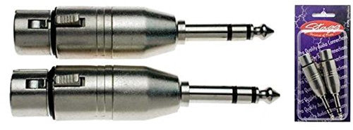2 Xlr F./Stereo Jck Male Adapt