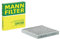 MANN-FILTER CUK 2339 Filtro aria cabina - Filtro Antipolline con Carbonio attivato - per Autovetture + veicoli commeriali