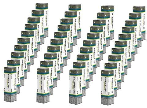 30 Liter Abfallbeutel/Biomüllbeutel/Biobeutel/Müllbeutel/Kompostbeutel 40 Rollen á 10 Beutel