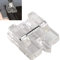CKPSMS Marque -1pièce# 820474-096 Snap on Clear Invisible Zipper Foot Compatible avec/Remplacement pour Pfaff Brand Home Machine à Coudre (Snap on Clear Invisible Zipper Foot)