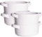 Ceramic Soup Bowls with Handles – Set of 4 (625ml) for Ramen, French Onion, Pasta, Stew & Cereal – Microwave & Dishwasher Safe | M&W