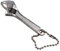 Mini Adjustable Spanner, 2.5 Small Steel Spanner Jaw Wrench HATOOLHA® Hand Wrench Tools for Industry and Auto Repair (Silver)