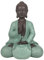 Zen Arôme SBM5 Bodhi Zen Statue, Grün/Braun, 20cm Höhe