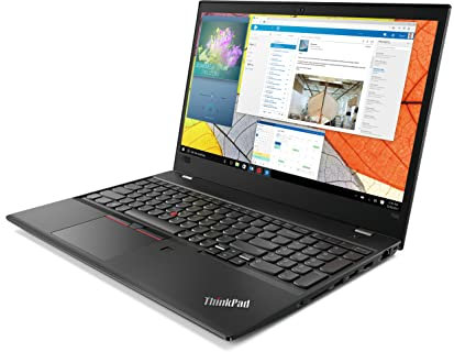Lenovo ThinkPad T580 15,6 1920x1080 Full HD Intel Core i5 512GB SSD Hard Disk 8GB Memoria Windows 10 Pro Webcam Notebook Laptop (ricondizionato)