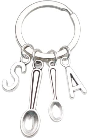 Big Spoon Little Spoon Keyring - Valentine's Gift. Girlfriend Boyfriend gift. Anniversary Keyring. Novelty Gift