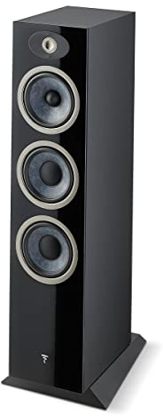 Focal Theva No.3 Enceinte sur Pied à 3 Voies à Faible réflexe Noir