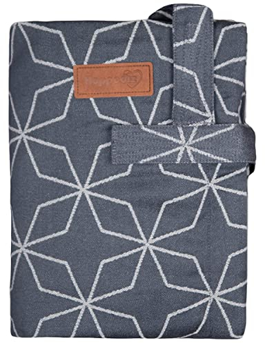 Hoppediz Wickelmax, die Wickelunterlage für unterwegs, Malmö denim