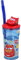 Bicchiere con cannuccia Cars Disney con personaggio 3D in plastica riutilizzabile BPA Free capacità 360 ml
