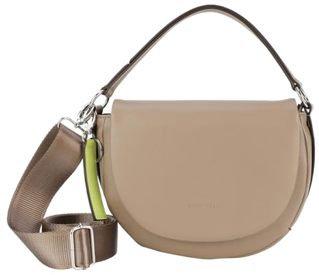 Gerry Weber - Schultertasche Damen, Umhängetasche in Taupe, Handtasche mit abnehmbaren Schultergurt