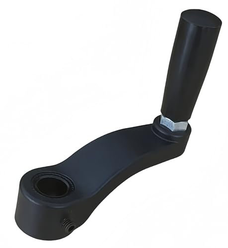 Drill Press Black Crank Handle Fits Craftsman 0.55 inch / 14.3 Mm Hole Diameter Machine Spindle Handle