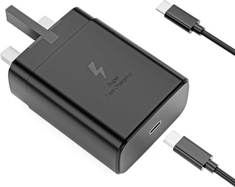 2025 New 45W Samsung Charger Type C Super Fast Charging USB C Android Charger for Samsung Galaxy S25/ S24 Ultra/S24/S24+/S23 Ultra/S23/S23+/S22 Ultra/S22+/S22, Galaxy Tab PPS Wall Charger2.0