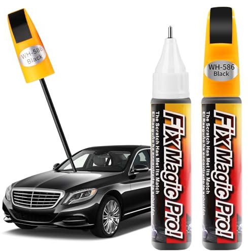 Aimisite Touch Up Paint for Cars, Car Touch Up Paint Scratch Remover Pen for Vehicles Quick & Easy Solution to Erase Car Scratches Repair (Black)