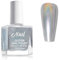 Nagellack Glitzer - 10ml Glitzernagellack Schnelltrocknend Shimmer Nail Polish - Glitter Shining Nail Art Holographic Nagellack Ohne UV Lampe (Silver 546)