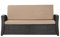 Setgarden® Bankauflage Polyrattan Gartenbank Sitzauflage, Bequeme Sitzauflagen für Gartenbänke – perfekte Auflagen für Ihr Gartensofa oder Ihre Hollywoodschaukel (Beige, 140x60x50 cm)