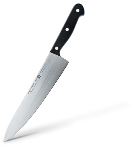 Cuchillo Cebollero Profesional 25cm Simón Gourmet Classic - Fabricado en España, Hoja Enteriza de Acero Troquelado para Verduras, Carnes y Pescados