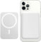 Batterie Externe, 10000mAh Power Bank Magnétique Charge Rapide PD 22.5W Chargement sans Fil,Mag-Safe Chargeur Portable Compatible pour iPhone16/15/14/13/12/Pro/Pro Max/Samsung/Android (Blanc)