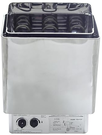 Saunaöfen, 9 kW 6 kW 4,5 kW Saunaofen Sauna-Dampferzeuger, Heimgebrauch Heizofen Raumtrockenausrüstung(9KW)