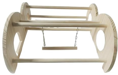 Posatoio per Galline Barra in Legno per Pollaio | Attrezzatura per Esercizio e Arricchimento per Pollame per Arricchimento Ambientale, Interno/Esterno, Esercizio per Pollame