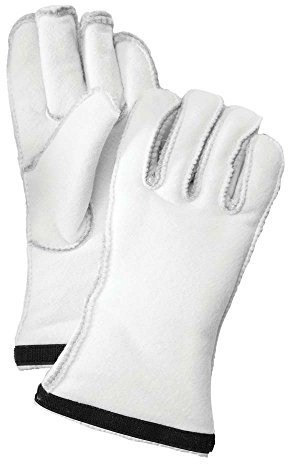 Hestra Heli Ski Liner 5-Finger Innenhandschuhe Unterziehhandschuhe Fingerhandschuhe Skihandschuhe (9 HS - cremeweiß)