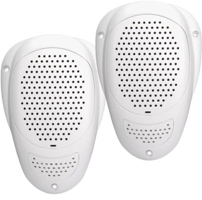 Magnadyne LS2WP | Water-Resistant 3 Inch Ceiling Mount Satellite Speakers | White | Sold as a Pair