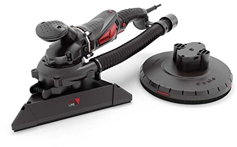 MENZER Ponceuse à Plâtre Compacte TSW 225 avec Système de Tête Interchangeable & Kit d’Abrasifs