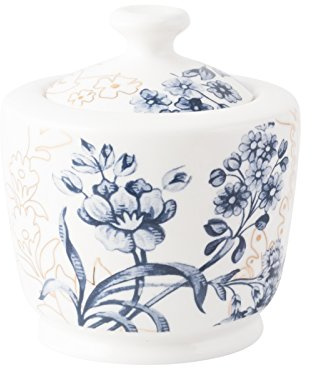 V&A “Palmer’s Silk” Fine China Sugar Bowl by Creative Tops, 7 x 9.3 cm (3 x 3½)