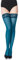Merry Style Calze Autoreggenti Microfibra Donna MS 791 (Turchese Scuro-791, XS-S)