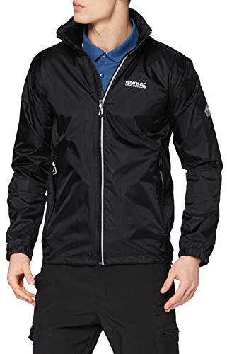 Regatta Herren-Jacke Lyle Iv, wasserdicht L Schwarz