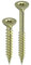 Belko Spanplattenschrauben mit Senkkopf 4,0 x 25-1000 Stk., vollgewinde, JD-79, gelb verzinkt, Torx, Universalschraube, Holzschraube