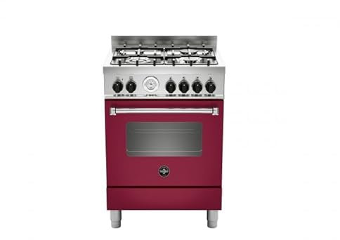 Bertazzoni La Germania Americana AMN664EVIT cucina Piano cottura Rosso Gas A