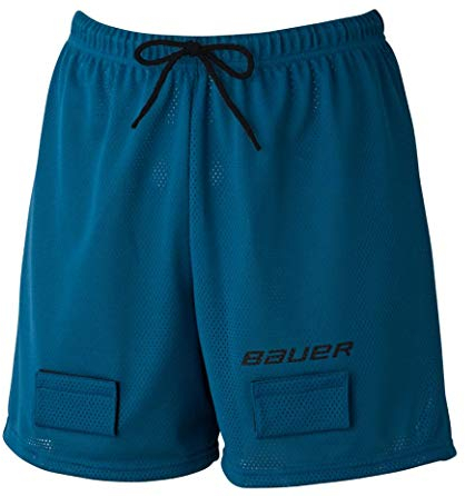 Bauer Women´s Mesh Jill (Tiefschutz) Short Senior, Größe:M, Farbe:blau
