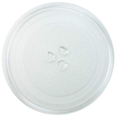 Find A Spare Universal Turntable Glass Plate for Microwave Oven 320mm with 3 Fixers