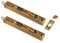 6 Inch Stainless Steel Slide Door Latch Bolt Golden Bronze Flush Bolt with Screws for Bedroom,Cupboard