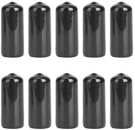 Uadme Couvercle de Pointe de Queue de Billard, 10 pièces en Caoutchouc Durable Protecteur de Pointe de Queue de Billard Petite tête Club Protection bâton Couverture Accessoire de Billard