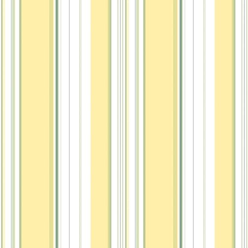 G45448 - Just Kitchens Multi Stripe Yellow Green White Galerie Wallpaper