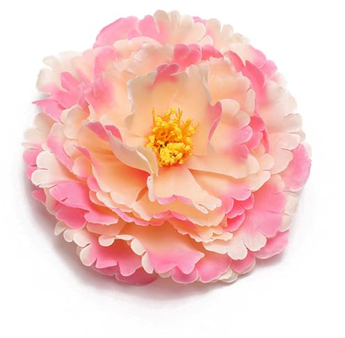 Broches à fleurs de pivoine broches à fleurs délicates classique pour fête de mariage danse pour femmes épingles à revers robe costume vêtements accessoires cadeaux de noël de saint-valentin (Rose)