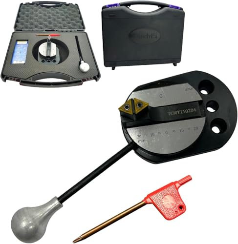 MachEl Direct Fit Ball Turning Attachment with Spare Carbide Inserts For 7 x 14 / 7x16 Mini Lathes - Achieve Precision Concave Curves & Convex Balls Effortlessly (Watch Working Video)