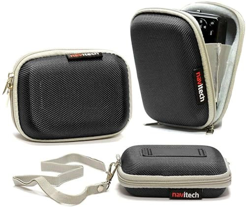 Navitech Black Shockproof Camera Case Compatible with AGFA Photo Realishot DC8200 Digital Camera