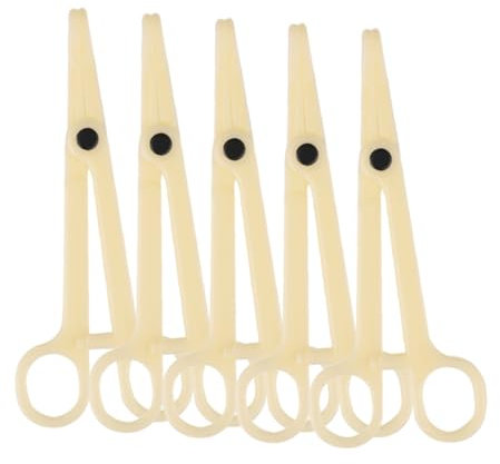 GALPADA Pinze Per Piercing 5 Pezzi, Morsetti Articolari Per Piercing Professionali Igienici, Strumenti Per Foratura Corpo Adatti a Lingua, Naso, Sopracciglia, Labbra e Addome