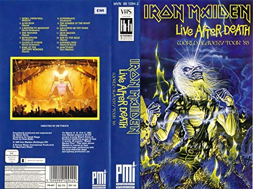 Iron Maiden: Live After Death [VHS]