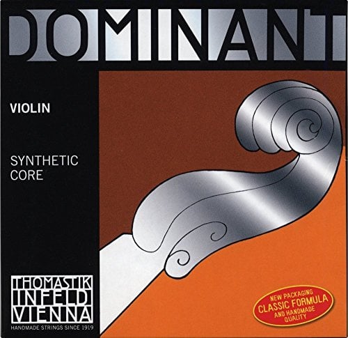 Thomastik 132w Einzelsaite für 44290 Violine Dominant - D-Saite Kunststoffkern, Alu. umsponnen, weich